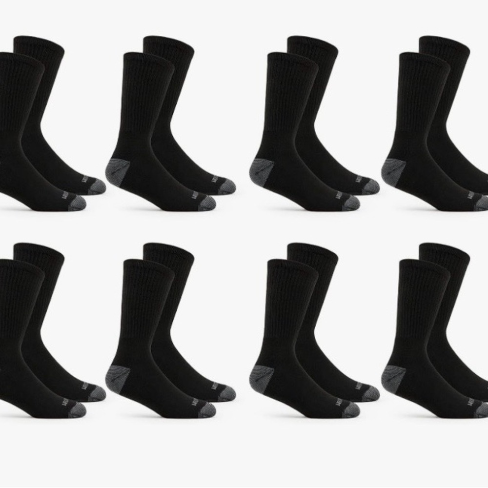 Black Crew Socks